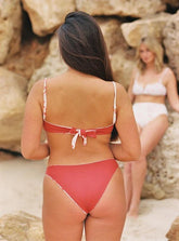 MENTAWAI Tanga Fleurs | Terracotta